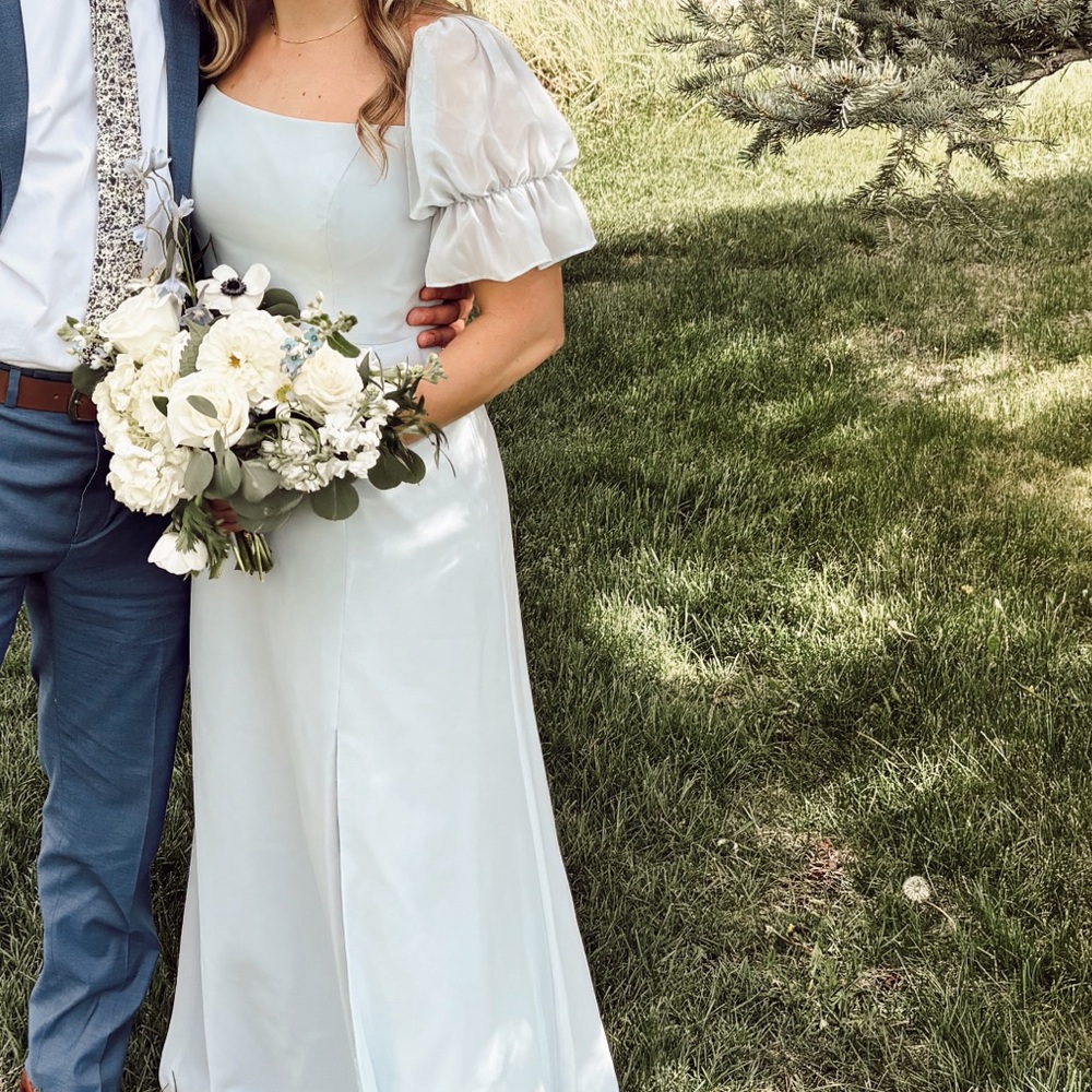 Revelry Sky Blue Wedding Dress